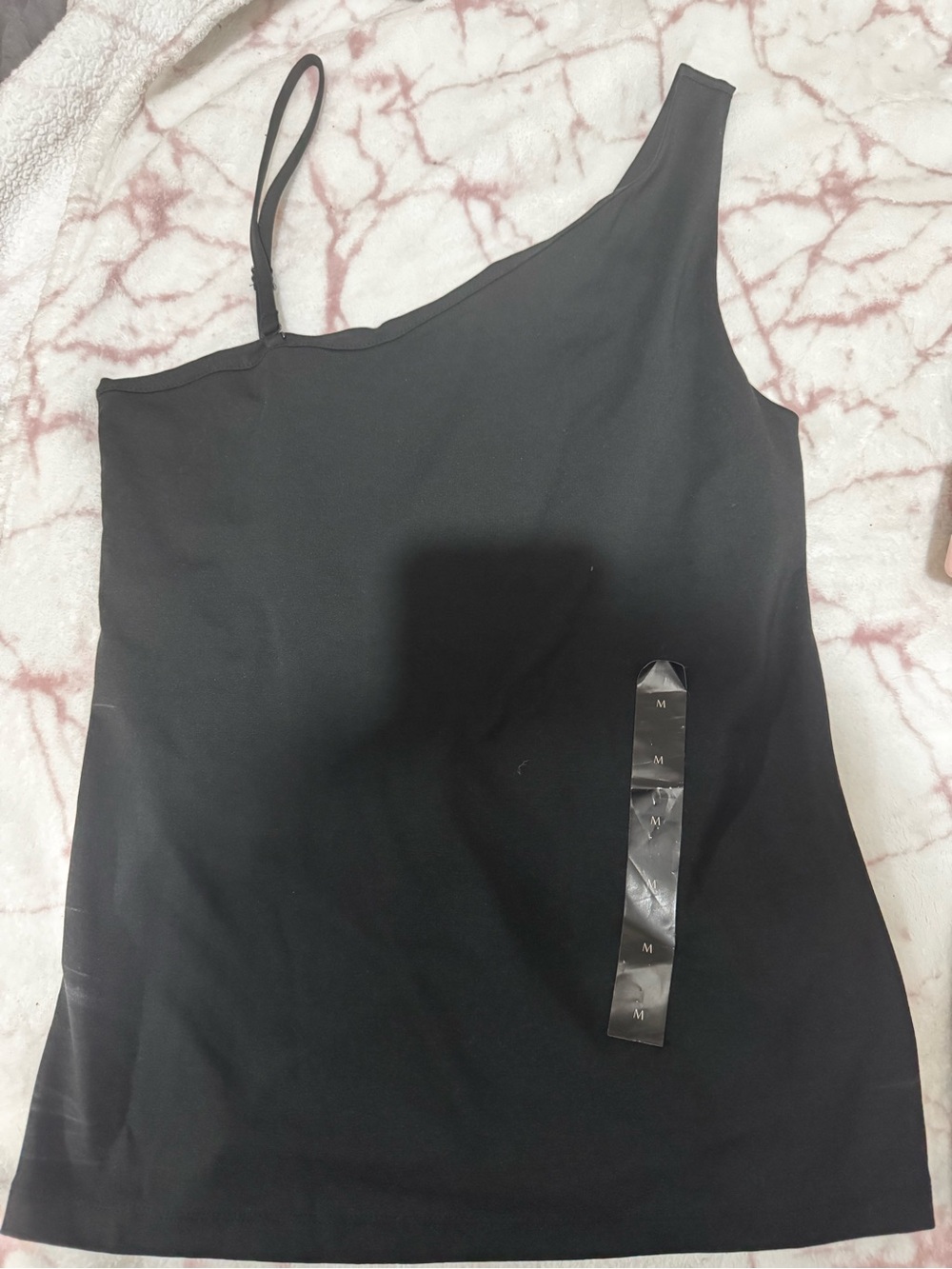 Banana Republic One-Shoulder Black Asymmetric Dress